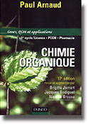 Chimie organique Cours - Paul ARNAUD - DUNOD - Cours