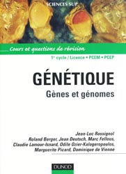 Génétique Gènes et généomes - Jean-Luc ROSSIGNOL