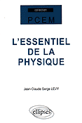 L'essentiel de la physique - Jean-Claude Serge LEVY - ELLIPSES - PCEM
