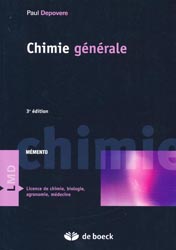 Chimie générale - Paul DEPOVERE