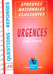 Urgences - Sophie GEORGIN - VERNAZOBRES - Questions Réponses - Vol.20