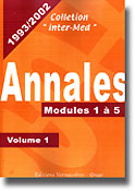 Annales Volume 1 : modules 1 à 5 - Collectif