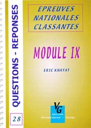 Module IX - Éric KHAYAT - VERNAZOBRES - Questions réponses 28