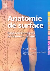 Anatomie de surface - John SP LUMLEY, Alain GUIERRE