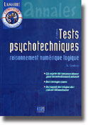 Tests psychotechniques raisonnement numérique logique - A.COMBRES