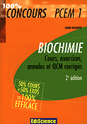 Biochimie - Simon BEAUMONT - EDISCIENCE - 100% concours PCEM 1