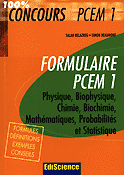 Formulaire PCEM 1 - Salah BELAZREG, Simon BEAUMONT