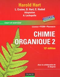 Chimie organique 2 - Harold HART, L.CRAINE, C.HADAD