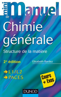 Mini Manuel de Chimie générale - Elisabeth BARDEZ