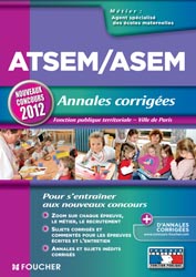 ATSEM / ASEM - Annales corrigés - Jocelyne GUÉRIN, Brigitte LE PAGE