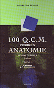 100 QCM corrigés anatomie Volume 3 Membre inférieur - P.KAMINA, J-P.CHANSIGAUD