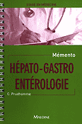 Hépato-gastro-entérologie - C.PRUDHOMME - MALOINE - Stage en médecine Mémento