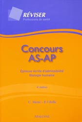 Concours AS-AP Épreuve écrite d'admissibilité Biologie humaine - C.METTÉ, P.CIBILLE