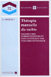 Therapie manuelle du rachis - Collectif
