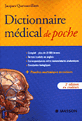 Dictionnaire médical de poche - Jacques QUEVAUVILLIERS