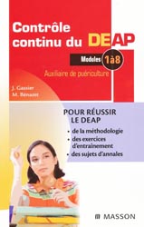 Contrôle continu du DEAP Modules 1 à 8 - Jacqueline GASSIER, M.BÉNAZET