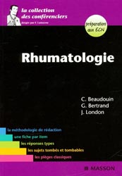 Rhumatologie - C. BEAUDOUIN, G. BERTRAND, J. LONDON