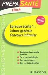 Épreuve écrite 1 : Culture générale Concours Infirmier - O.PERCHE