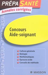 Concours  Aides-soignants - J.GASSIER, M-H.BRU, F.MAGÈRE, A.MAGÈRE