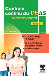 Contrôle continu du DEAS - GERACFAS, Véronique RUPIN, Marie-Bernard BLANCHOUIN