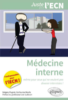 Médecine interne - Guillaume MOULIS, Grégory PUGNET - ELLIPSES - Juste pour l'ECN