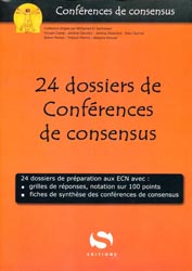 24 dossiers de conférences de consensus - Collectif - S EDITIONS - Conférences de consensus