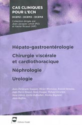 Hpato-gastroentrologie - Chirurgie viscrale - Urologie-Nphrologie - Collectif - EDITIONS PRADEL - Cas cliniques pour l'ECN