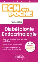 Diabétologie - Endocrinologie - Clément LEBRETON, Matthieu LECONTE