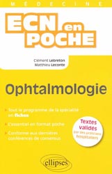 Ophtalmologie - Clément LEBRETON, Matthieu LECONTE