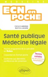 Santé publique - Médecine légale - Clément Lebreton