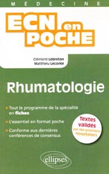 Rhumatologie - Clément LEBRETON, Matthieu LECONTE