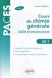 Cours de chimie générale UE1 - Antoine GÉDÉON