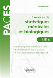 Exercices de statistiques médicales et biologiques - Fethi BORSALI