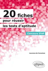 20 fiches pour réussir les tests d'aptitude - Laurence De CONCEICAO