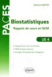 Biostatistiques UE 4 - Guillaume BASTIAT - ELLIPSES - PACES