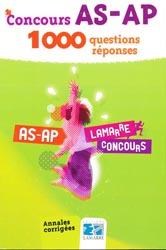 Concours AS-AP 1000 questions réponses - Anne PANAGET