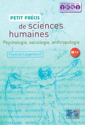 Petit prcis de sciences humaines - UE 1.1 Florence LANGENDORFF - LAMARRE - tudiants IFSI