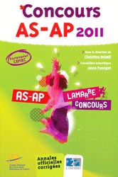 Concours AS-AP 2011 - Sous la direction de Christine BELOEIL, Anne PANAGET