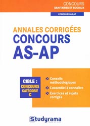 Annales corrigées Concours AS-AP - P. DOMINGUES, S. JAUBERT, V. THIBAUD, C. WISTUBA