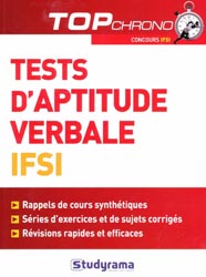 Tests d'aptitude verbale IFSI - Laurence BRUNET