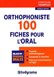 Orthophoniste - Murielle DUFOUR - STUDYRAMA - Concours paramédicaux