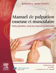 Manuel de palpation osseuse et musculaire - Joseph E. MUSCOLINO