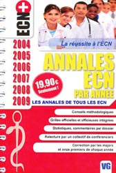 Annales ECN par anne 2004-2005-2006-2007-2008-2009 - Grgory KUCHCINSKI - VERNAZOBRES - ECN
