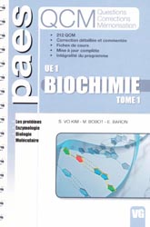 Biochimie Tome 1  UE1 - S. VO KIM, M. BOBOT, E. BARON - VERNAZOBRES - PAES