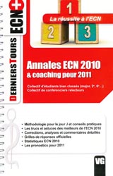 Annales ECN 2010 & Coaching pour 2011 - Collectif d'étudiants, Collectif de conférenciers relecteurs