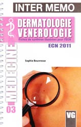 Dermatologie - Vénérologie 2011 - Sophie BOUVRESSE - VERNAZOBRES - Inter-mémo