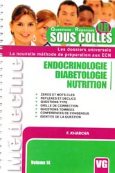 Endocrinologie - Diabtologie - Nutrition - F. KHARCHA - VERNAZOBRES - Sous colles 14