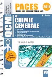 Chimie gnrale UE1 - M. SHUM, R. GUITTON - VERNAZOBRES - PAES QCM