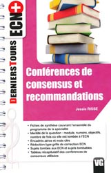 Confrences de concensus et recommandations - Jessie RISSE - VERNAZOBRES - Derniers Tours ECN+