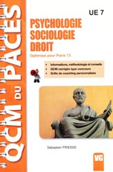 Psychologie - Sociologie - Droit UE7  (Paris 13) - Sébastien FRIESSE